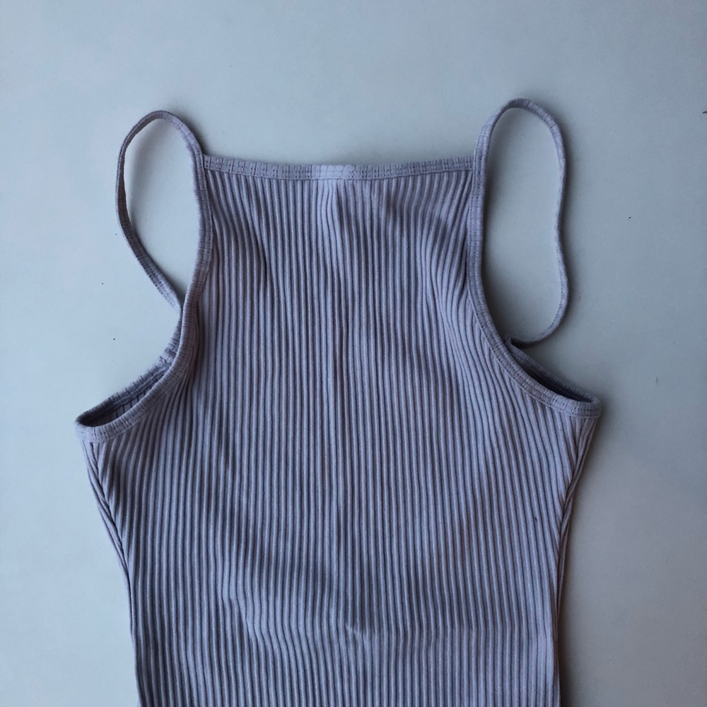Aritzia Wilfred Annecy Bodysuit in Lilac